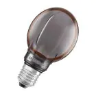 Osram Vintage 1906 LED E27 Globe Filamento Smoke 80mm 4W 110lm - 818 Bianco Molto Caldo | Dimmerabile - Sostitutiva 12W